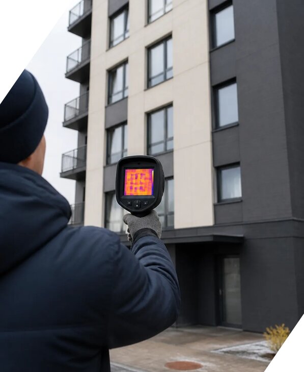 Тепловизионное обследование зданий в Таганроге от 5091 р. | ЭкспертизаРоссия