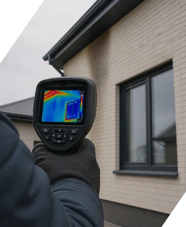 Тепловизионное обследование дома в Таганроге от 8145 р. | ЭкспертизаРоссия